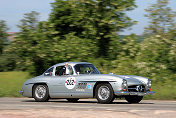 282 1955 Mercedes-Benz 300 SL s/n 198.040.5500199 Gussalli B.F. - Benetti A. I
