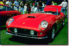 250 GTE s/n 4487GT rebodied as SWB California Spyder