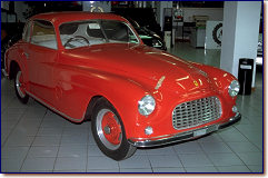 Ferrari 166 Inter Coup&eacute; Touring Superleggera s/n 015S at AutoSpeak