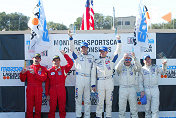 GT podium on the left Ralf Kelleners & Antony Lazzaro