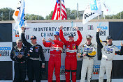 Podium GTS class - Thomas Enge Peter Kox for Prodrive Ferrari