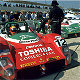 The 333 SP s/n 018 of Wayne Taylor, Alex Caffi and Juan Manuel Fangio II was the best Ferrari at Sebring and finished 6th