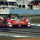 The 333 SP s/n 018 of Wayne Taylor, Alex Caffi and Juan Manuel Fangio II was the best Ferrari at Sebring and finished 6th