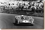 N&uuml;rburgring 1000 km 1966: The 330 P3 s/n 0846 was the only Ferrari P at the start of the race. It was driven by John Surtees and Mike Parkes. The Englishmen retired
