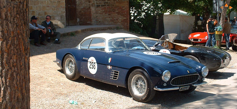 298 1956 Ferrari 250 GT Zagato s/n 0515GT "MI 312234" Sydorick / Cowell USA