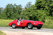 336 1955 Ferrari 750 Monza s/n 0530M Scalvenzi L. - Scalvenzi D. I