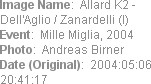 Image Name:  Allard K2 - Dell'Aglio / Zanardelli (I)
Event:  Mille Miglia, 2004
Photo:  Andreas B...