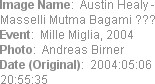 Image Name:  Austin Healy - Masselli Mutma Bagami ???
Event:  Mille Miglia, 2004
Photo:  Andreas ...