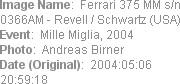 Image Name:  Ferrari 375 MM s/n 0366AM - Revell / Schwartz (USA)
Event:  Mille Miglia, 2004
Photo...