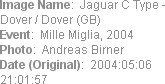 Image Name:  Jaguar C Type - Dover / Dover (GB)
Event:  Mille Miglia, 2004
Photo:  Andreas Birner...