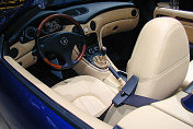 Maserati Spyder interior