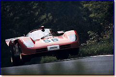 Nürburgring 1000 km 1970: The works-512 S s/n 1012 of Surtees/Schetty didn’t start, because it had crashed in practice.