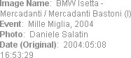 Image Name:  BMW Isetta - Mercadanti / Mercadanti Bastoni (I)
Event:  Mille Miglia, 2004
Photo:  ...