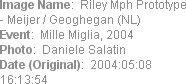 Image Name:  Riley Mph Prototype - Meijer / Geoghegan (NL)
Event:  Mille Miglia, 2004
Photo:  Dan...