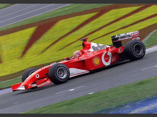 F2001 Formula 1, s/n 215, Michael Schumacher