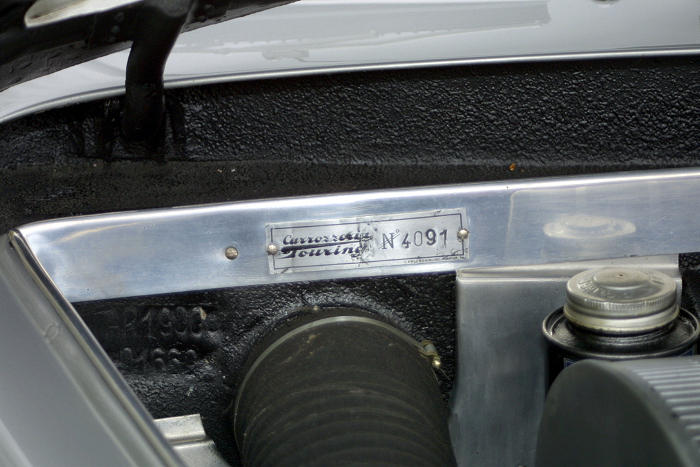 Alfa Romeo 1900 SS Touring Coupe sn 4091