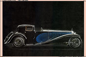 Art Bugatti T41 Royale Coupe Napoléon