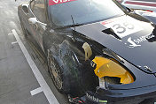Puncture for JMB Racing Ferrari 360