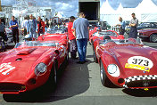 Maserati 450 S s/n 4506 & 300 SI s/n 3082 - silence before the storm.
