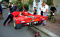 Ferrari 512 M s/n 1028 - a fuel pump fuse had to be replaced