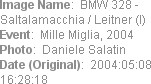 Image Name:  BMW 328 - Saltalamacchia / Leitner (I)
Event:  Mille Miglia, 2004
Photo:  Daniele Sa...