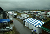 Gloomy skies and rain were prevalent at Sebring on Tuesday  but the forecast for the rest of the week calls for good weather