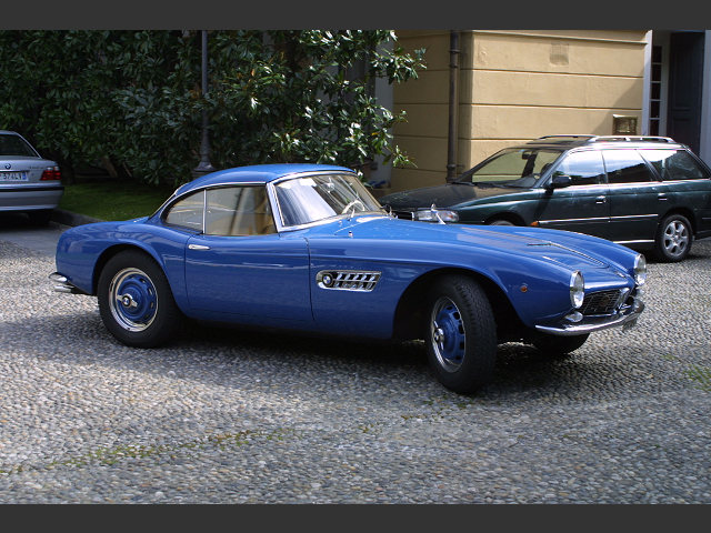 BMW 507 blue