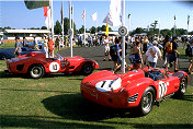 250 TR 60 s/n 0774, owned by P. Paul Pappalardo and driven by Paul Frère, 330 TRI s/n 0808, owned by Pierre Bardinon and driven by Phil Hill