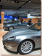 Part of Aston Martin display