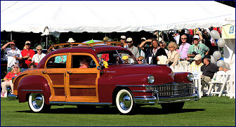 1947 Chrysler Town and Country  - Jim & Arlene Adams -  For the Most Outstanding Post War American Car