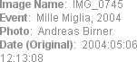 Image Name:  IMG_0745
Event:  Mille Miglia, 2004
Photo:  Andreas Birner
Date (Original):  2004:05...