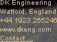 DK Engineering
Watford, England
+44 1923 255246  
www.dkeng.com  
Contact ...