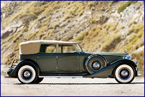1933 Packard 12 Convertible Sedan Custom Dietrich