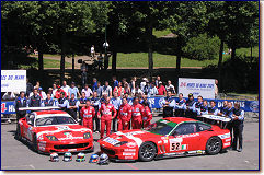 BMS Scuderia Italia - Ferrari 550 Maranello s/n 108391 (Prodrive 9) - BMS Scuderia Italia - Ferrari 550 Maranello s/n 114946 (Prodrive 10) (r#52)