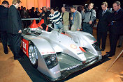 The Audi R10 was one of the attractions of the Audi Designers´ Tuesday