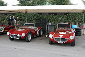 27 Maserati A6 GCS ch.Nr.2093 Lukas Hüni;28 Maserati A6 GCS ch.Nr.2098 Burkhard von Schenk