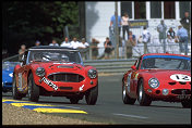 Austin Healey vs. Ferrari 330 LM s/n 4725SA