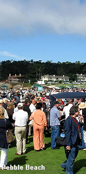 Pebble Beach Crowds