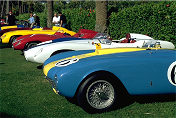 375 MM Pinin Farina Spyder s/n 0362AM, 250 Monza s/n 043M, 750 Monza s/n 0538M and 500 TR s/n 0622MDTR