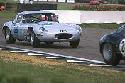 Jaguar "E" Type Lieghtweight driven by Emanuele Pirro