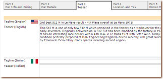 Your Listing ... enter details