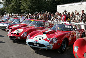 19 Ferrari 250 GTO s/n 3767GT Joe Bamford/Alain de Cadenet;20 Ferrari 250 GTO/64 s/n 4399gt Sam Hancock/Jean-Marc Gounon