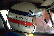 Derek Bell in the cockpit of the 330 LMB s/n 4381SA