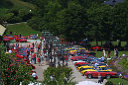 Ferrari zur Kur im Park von Baden-Baden