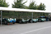 2x Aston DB3S Team Car + 2x Aston DBR1