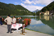 Time control at Lago di Alleghe