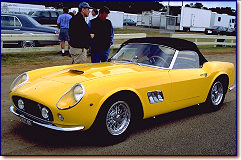 250 GT California Spider SWB s/n 3163GT
