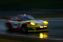 Light rain turned into heavy and the EMKA Porsche took overall lead of the race