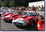 20 Ferrari 250 GTO/64 ch.Nr.4399gt Sam Hancock/Jean-Marc Gounon;19 Ferrari 250 GTO s/n 3767GT Joe Bamford/Alain de Cadenet
