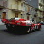 Ferrari 512 M s/n  1028 racing through Collesano